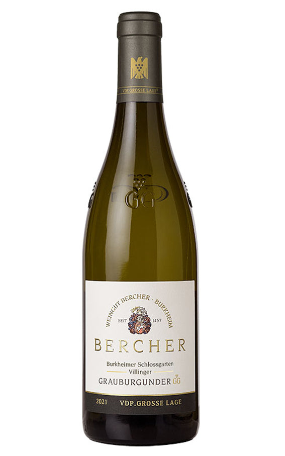 Bercher 2021 Burkheimer Schlossgarten Villinger Grauburgunder Grand Cru dry white wine